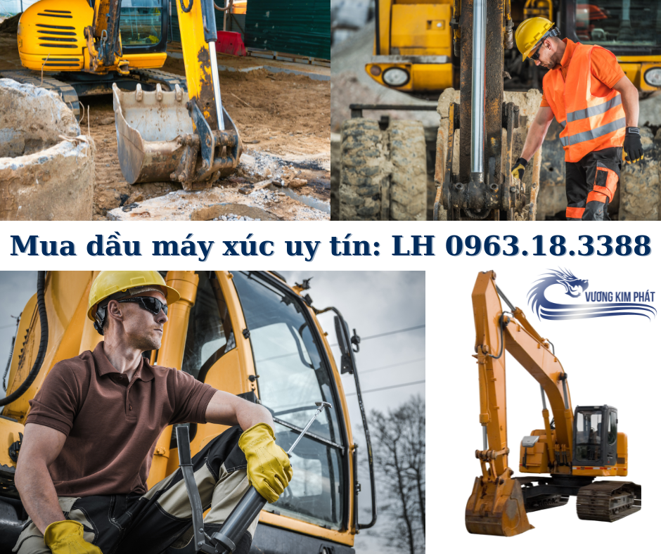 Cần thay thế dầu nhớt cho máy xúc thường xuyên Cần thay thế dầu nhớt cho máy xúc thường xuyên